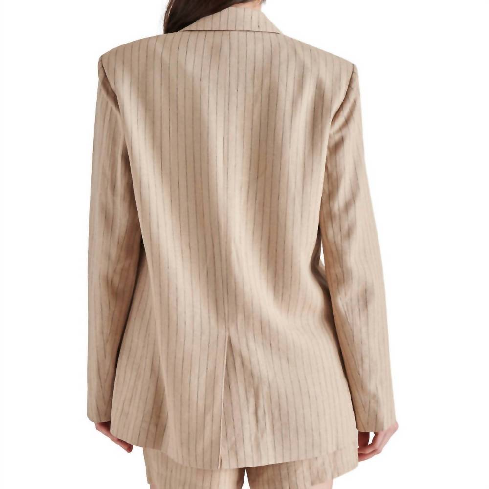 NEW STEVE MADDEN imaan blazer in wood thrush - Picture 3 of 3